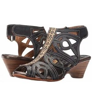 Spring Step L’Artiste Flourish European real leather shoes